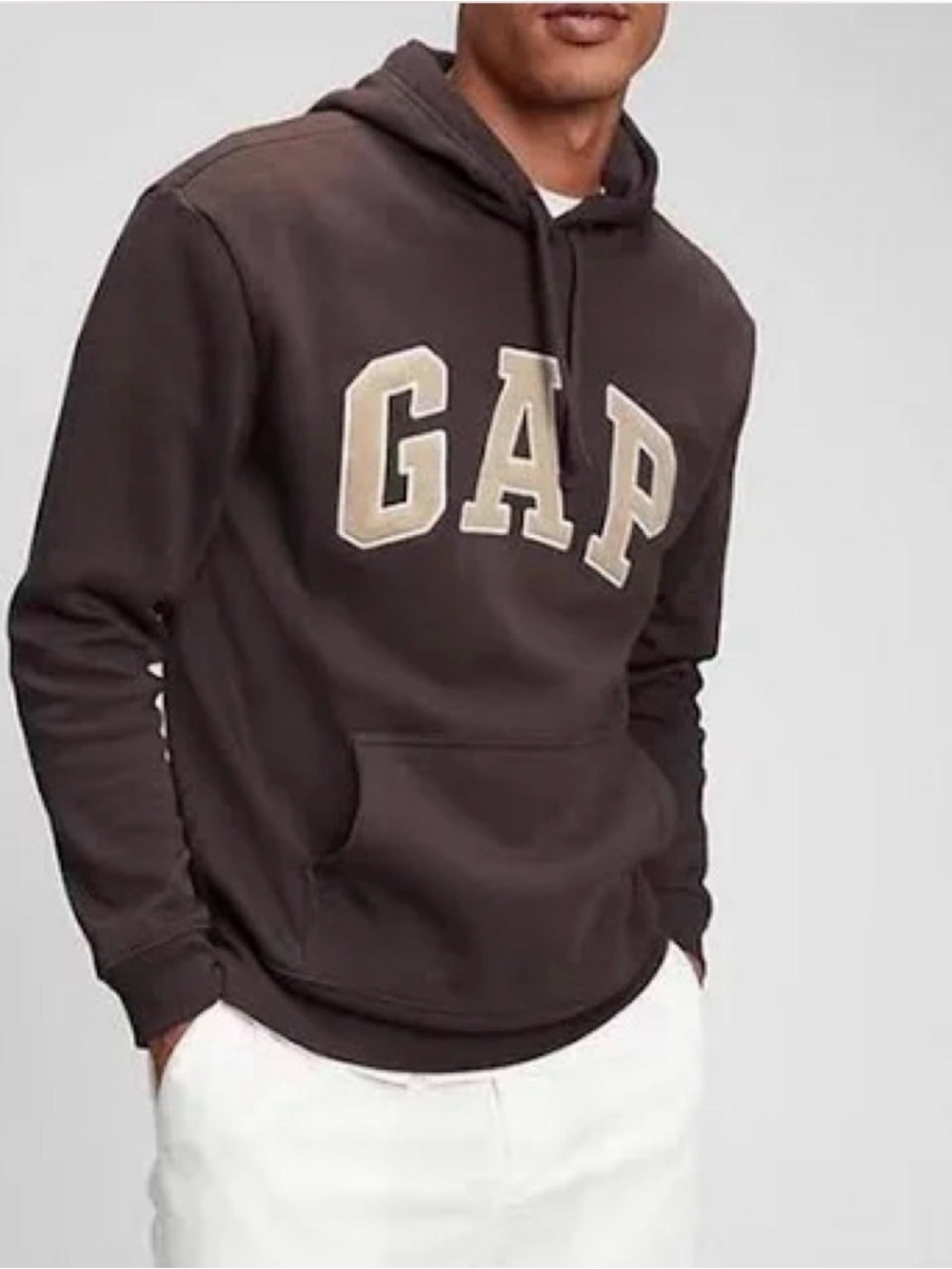 GAP Brown Logo Hoodie